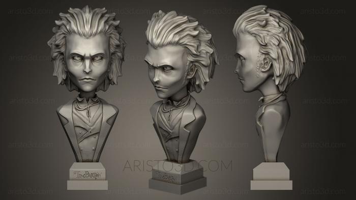 Busts of heroes and monsters (BUSTH_0300) 3D model for CNC machine